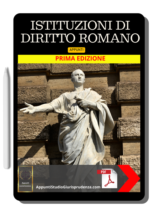 ISTITUZIONI DI DIRITTO ROMANO