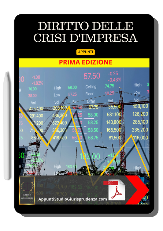 DIRITTO DELLA CRISI D'IMPRESA